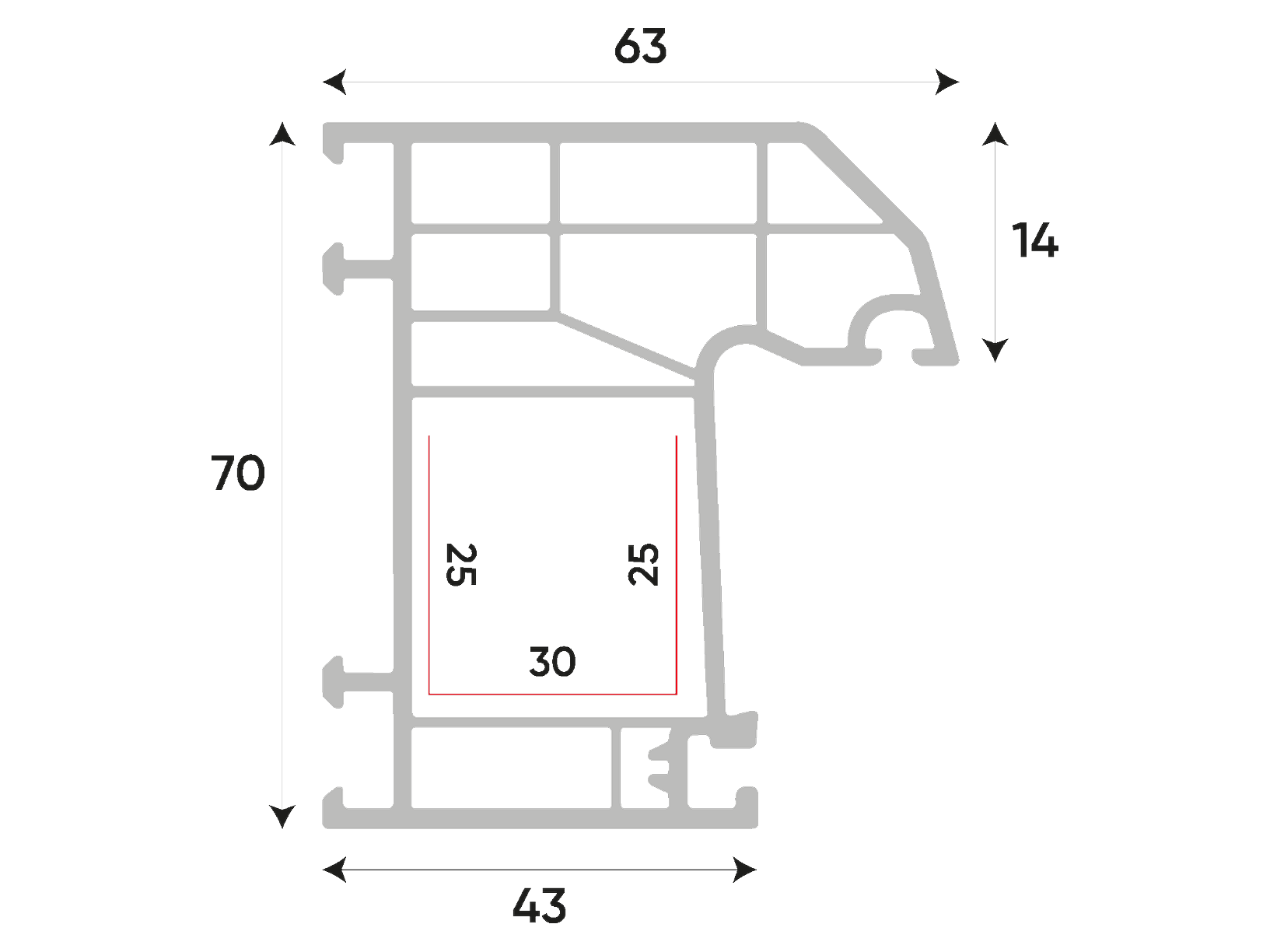 R6001 - Plain Frame