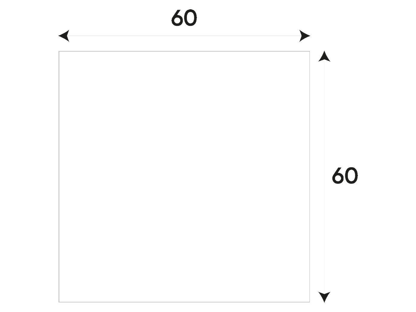 60 x 60 Box Profile