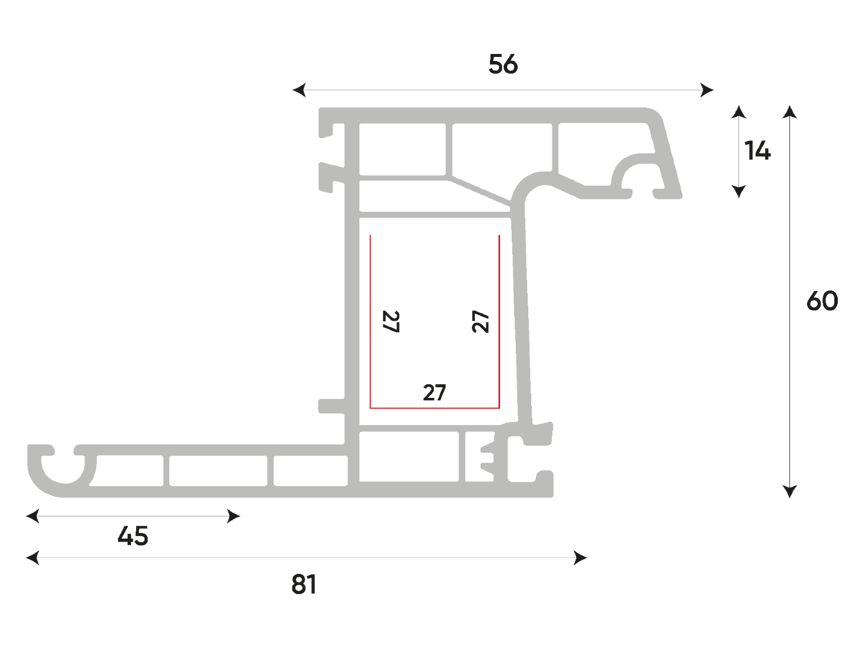 R6005 - Frame With Flange